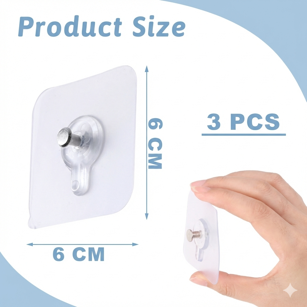 Adhesive Hooks for Wall
